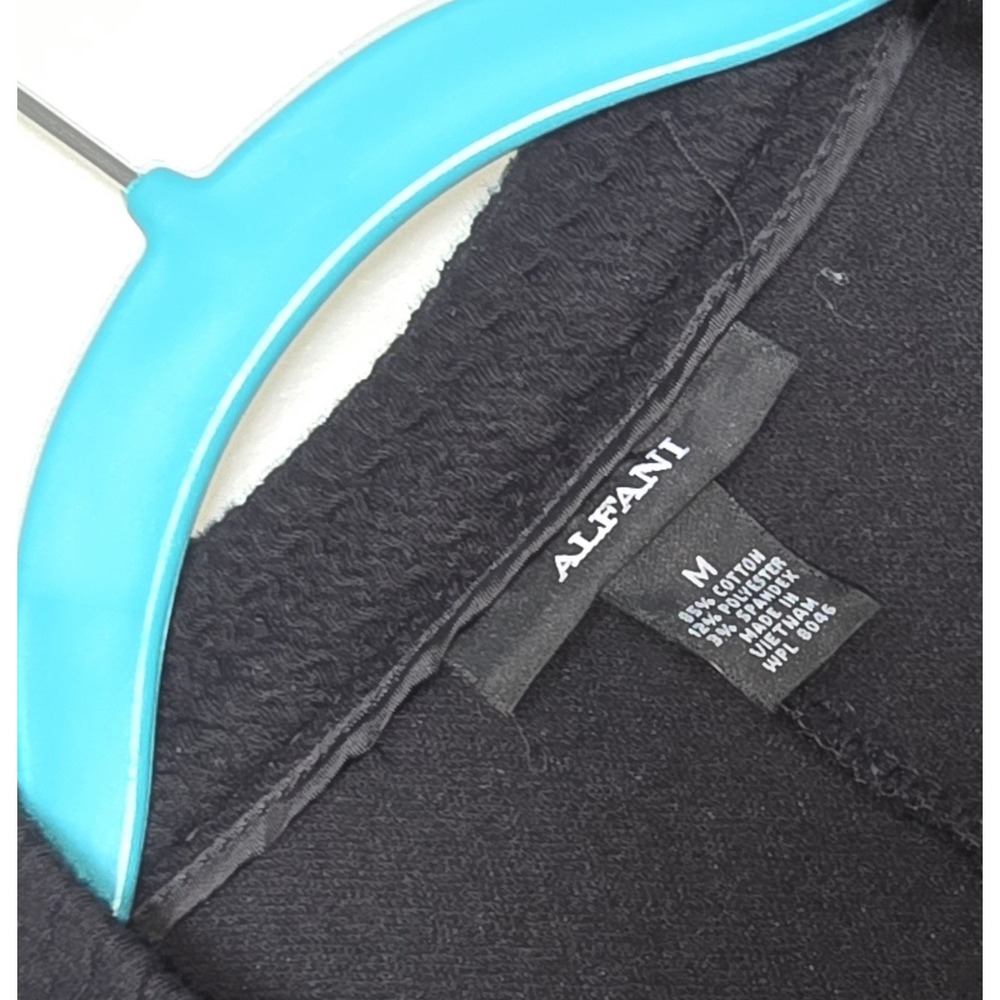 Alfani‎ Cardigian Blazer Jacket Black Size Med Academia Professional - Picture 5 of 7